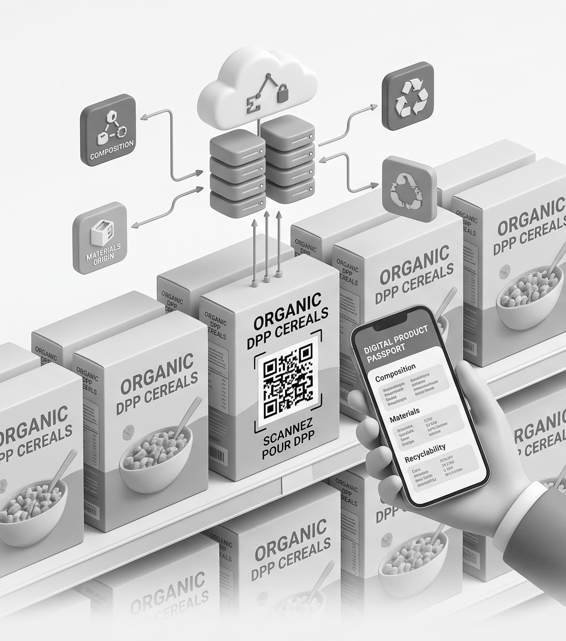 Digital Product Passport — scan and data visualisation