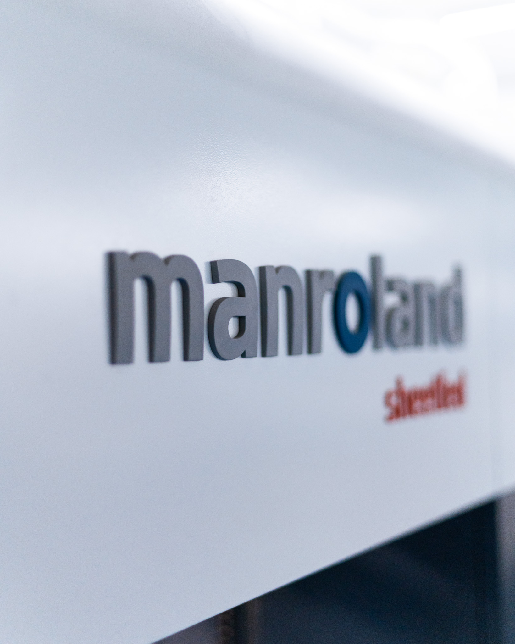 Manroland Sheetfed press frame at Cartonajes Pans